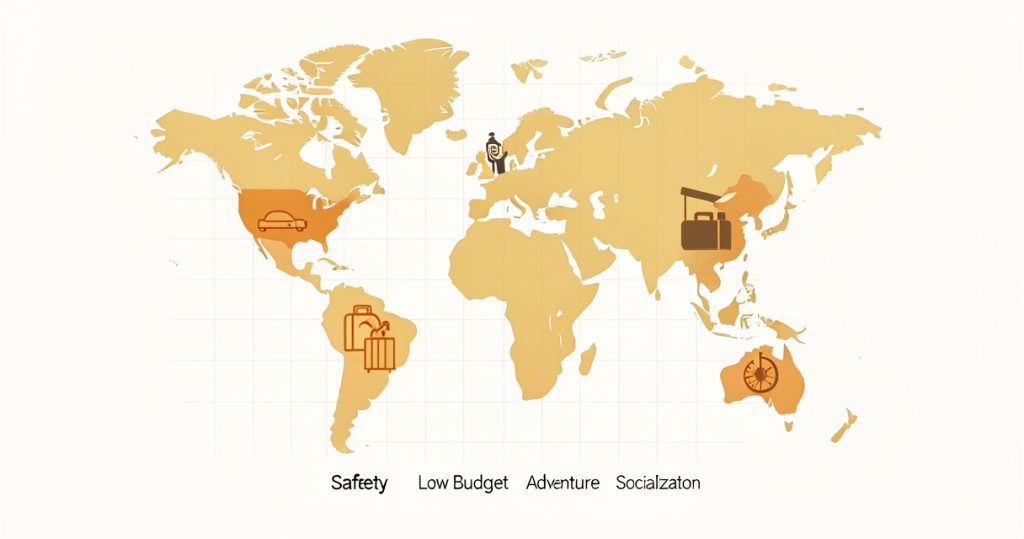Où partir seul en 2026 ? Les meilleures destinations solo