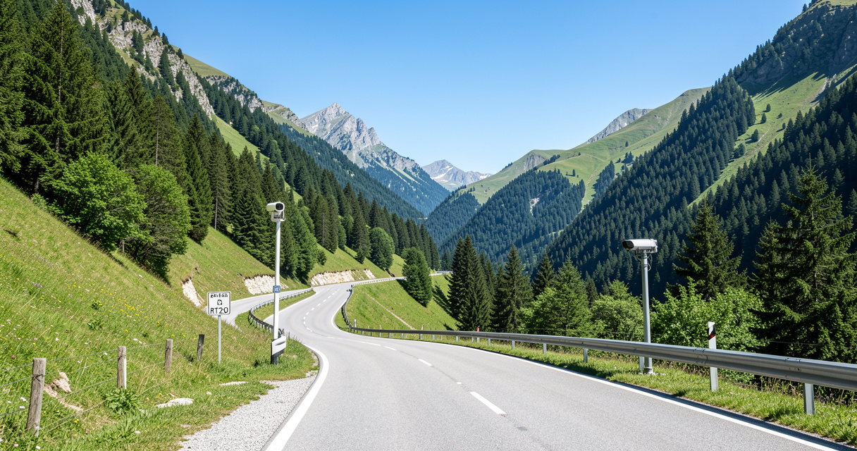 Webcam Col de Vizzavona AUJOURD'HUI : état route, météo et images en direct