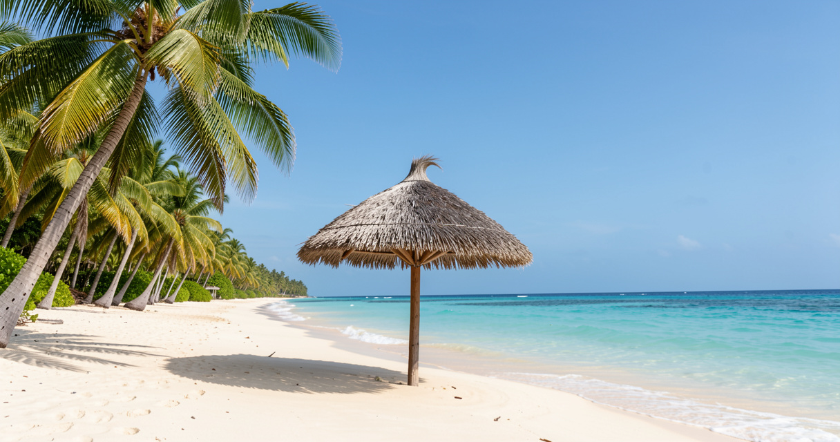 Plage des Caraïbes en avril, partir au soleil en République Dominicaine